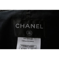 Chanel Vestito in Pelle in Nero
