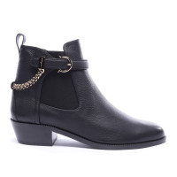 Salvatore Ferragamo Bottines en Cuir en Noir