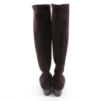 Unützer Bottes en Cuir en Marron