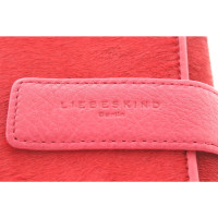 Liebeskind Berlin Täschchen/Portemonnaie aus Leder in Rot