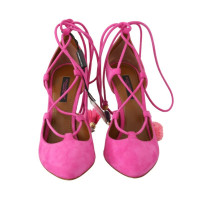 Dolce & Gabbana Pumps/Peeptoes en Daim en Rose/pink