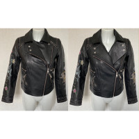 Zadig & Voltaire Jacket/Coat Leather in Black