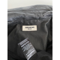 Zadig & Voltaire Jacket/Coat Leather in Black