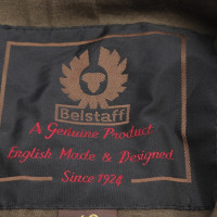 Belstaff Jacke/Mantel aus Leder in Beige