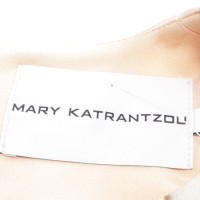 Mary Katrantzou Vestito in Seta in Arancio