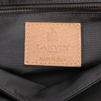 Lanvin Umhängetasche aus Leder in Beige