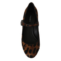 Dolce & Gabbana Pumps/Peeptoes Leer in Bruin