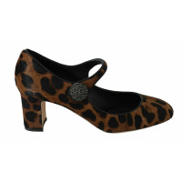 Dolce & Gabbana Pumps/Peeptoes Leer in Bruin