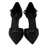 Dolce & Gabbana Pumps/Peeptoes en Cuir en Noir