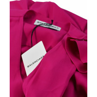 Balenciaga Jurk Zijde in Roze