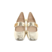 Christian Dior Pumps/Peeptoes Patent leather in Gold