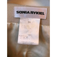 Sonia Rykiel Jacke/Mantel aus Leinen in Nude