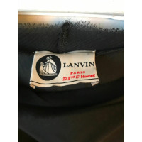 Lanvin Robe en Coton en Noir