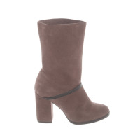 Castañer Boots Leather in Taupe
