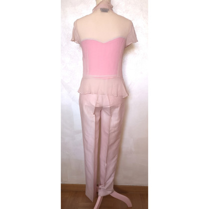 Luisa Spagnoli Anzug aus Seide in Rosa / Pink