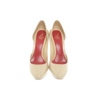 Maison Ernest Pumps/Peeptoes Patent leather in Beige