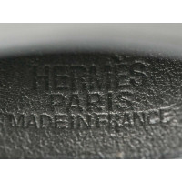 Hermès Kette aus Leder in Grau
