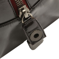 Prada Tote bag Patent leather in Black