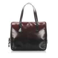 Prada Tote bag Patent leather in Black