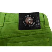 Gianni Versace Jeans aus Baumwolle in Grün