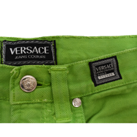 Gianni Versace Jeans aus Baumwolle in Grün