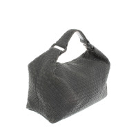 Bottega Veneta Handbag Leather in Grey