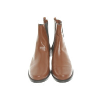 Bally Stiefel aus Leder in Braun