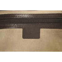 Anya Hindmarch Clutch Bag Leather in Brown