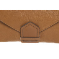 Massimo Dutti Schoudertas Leer in Bruin