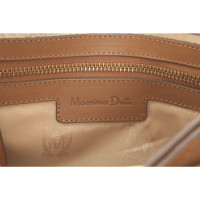 Massimo Dutti Shoulder bag Leather in Brown
