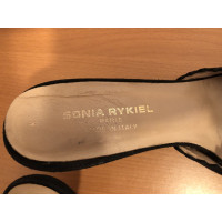 Sonia Rykiel Slippers/Ballerinas Suede in Black