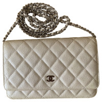 Chanel Wallet on Chain in Pelle in Beige