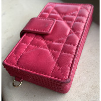 Christian Dior Bag/Purse Leather in Pink