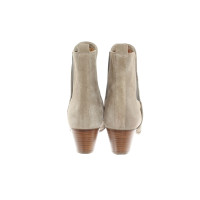 Iro Stiefeletten aus Leder in Beige