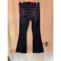 Victoria Beckham Jeans in Cotone in Blu