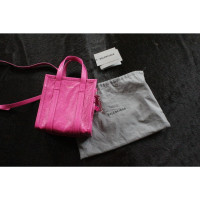 Balenciaga Bazar XXS aus Leder in Rosa / Pink