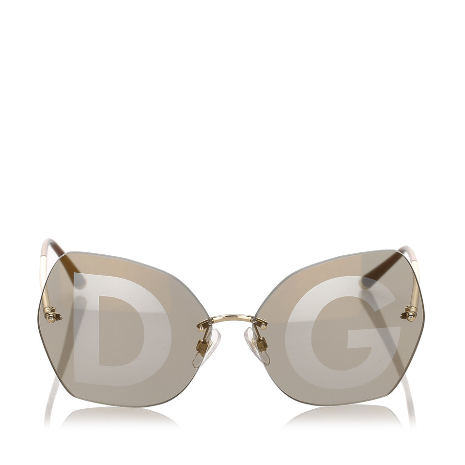 Dolce & Gabbana Sonnenbrille in Creme