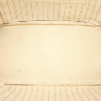 Louis Vuitton Neverfull aus Canvas in Weiß