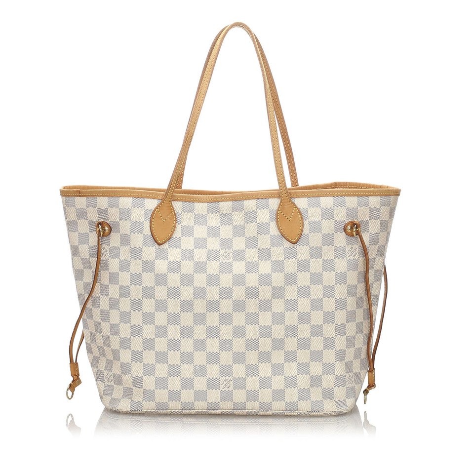 Louis Vuitton Neverfull Canvas in White