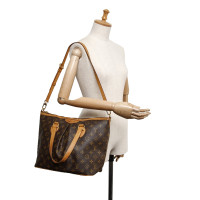 Louis Vuitton Palermo Bag aus Canvas in Braun