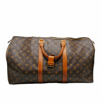 Louis Vuitton Keepall 50 Canvas in Bruin