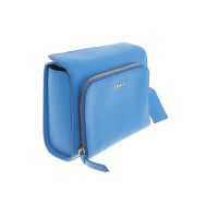 Dkny Borsa a tracolla in Pelle in Blu