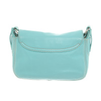 Coccinelle Shoulder bag Leather in Turquoise