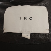 Iro Leather jacket in black