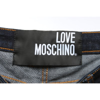 Love Moschino Jeans in Cotone in Blu