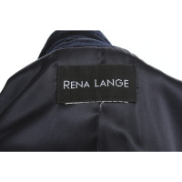 Rena Lange Jacke/Mantel aus Wolle in Blau