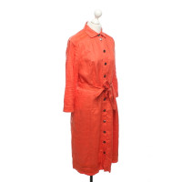 Rena Lange Dress Linen in Orange