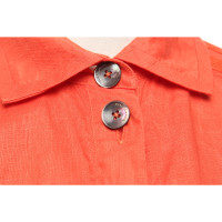 Rena Lange Dress Linen in Orange