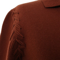 Bottega Veneta Cashmere sweater in rust