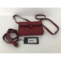 Windsor Shoulder bag Leather in Red